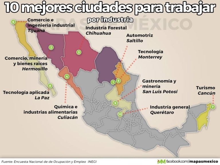 Cancún en el top 10 de las mejores ciudades para trabajar