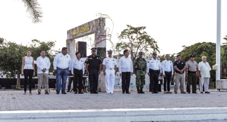 Conmemoran el Día Nacional de Protección Civil en Solidaridad