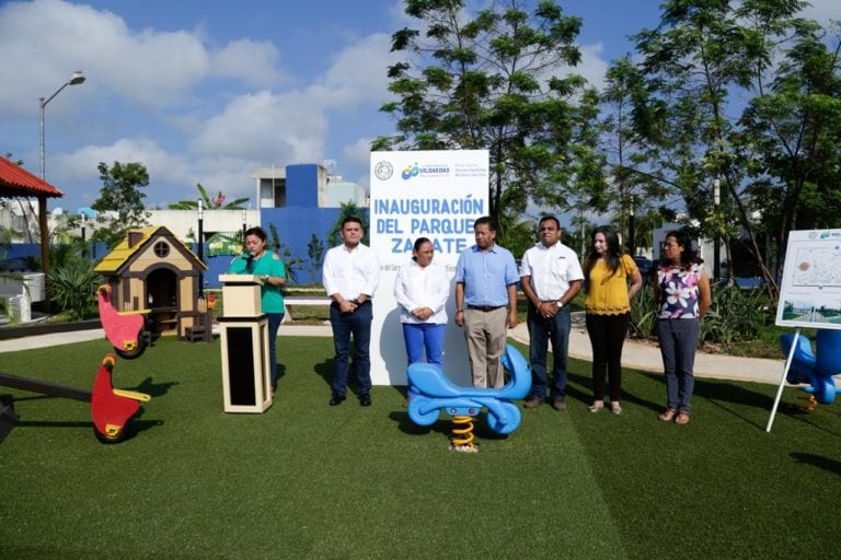 Inauguran un nuevo parque en Villas del Sol