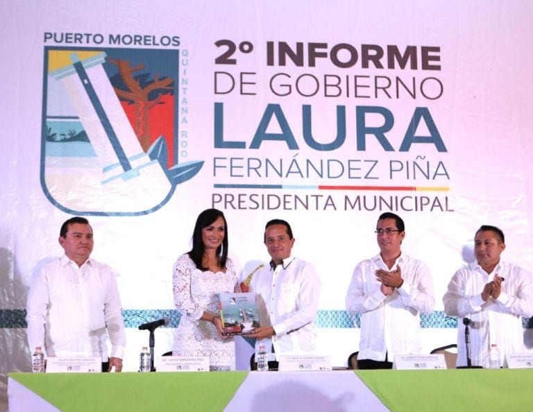 Laura Fernández presenta su segundo informe de gobierno