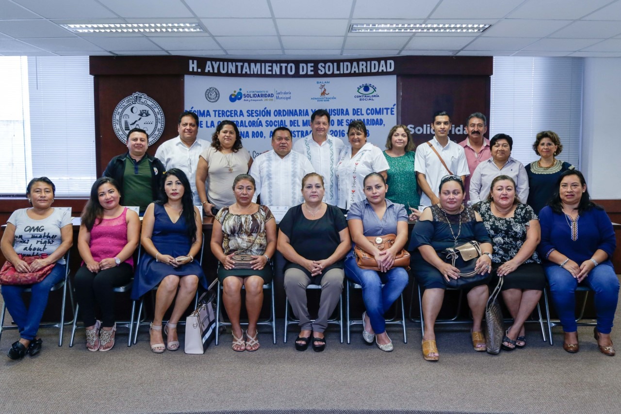 Verifican ciudadanos calidad, inversión y tiempos del 100% de las obras públicas en Solidaridad