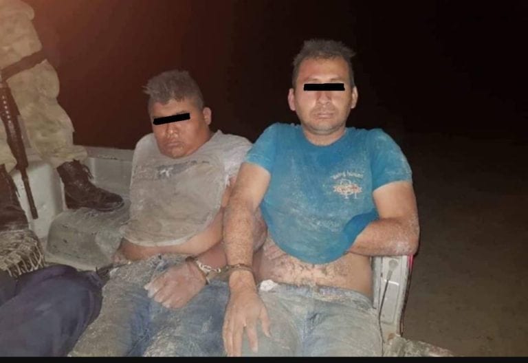 Un quintanarroense y un campechano, entre detenidos por narcoavioneta