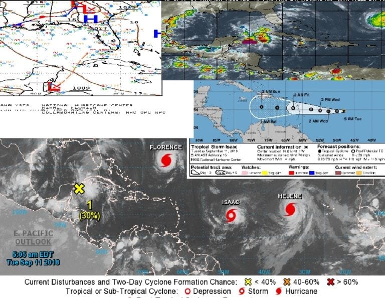 Tormentas para Quintana Roo pero Isaac sigue sin amenazar costas locales