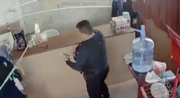 policías municipales rateros