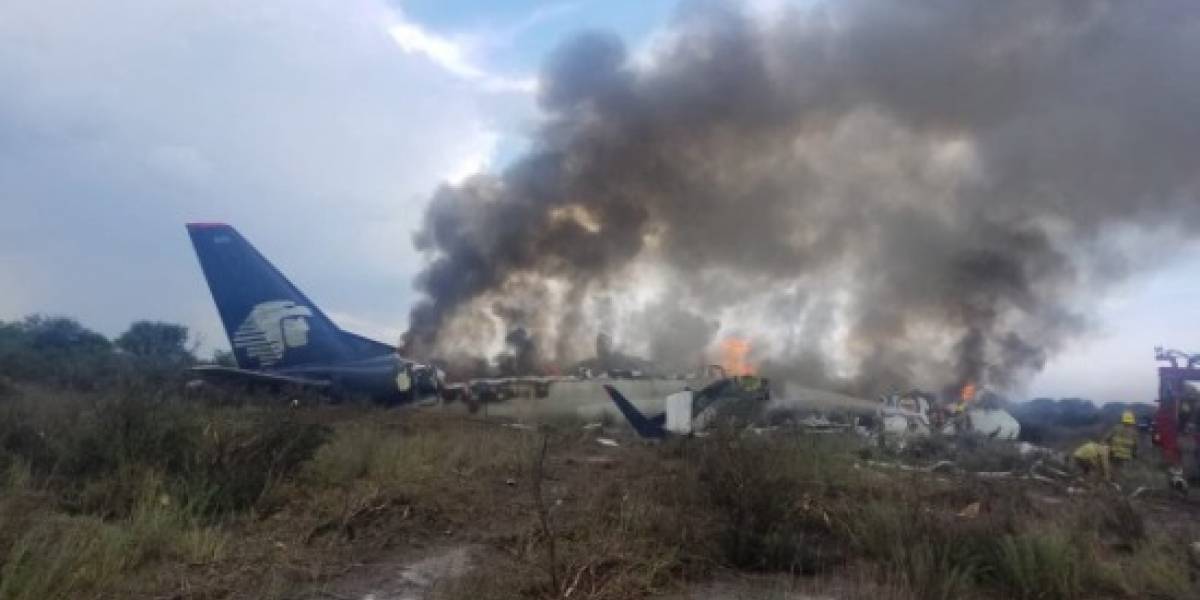 ¿Falla mecánica o humana? Por esta razón se accidentó el avión de Aeroméxico