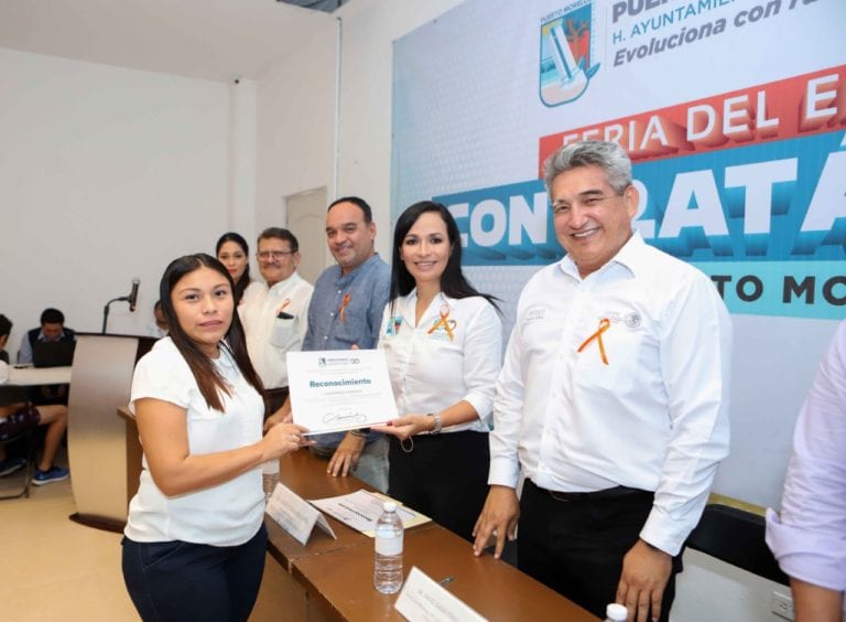 Inauguran Primera Feria del Empleo en Puerto Morelos