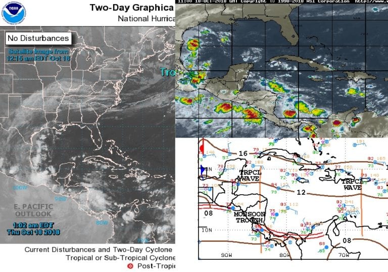 Aire marítimo tropical provocará lluvias y chubascos en Quintana Roo