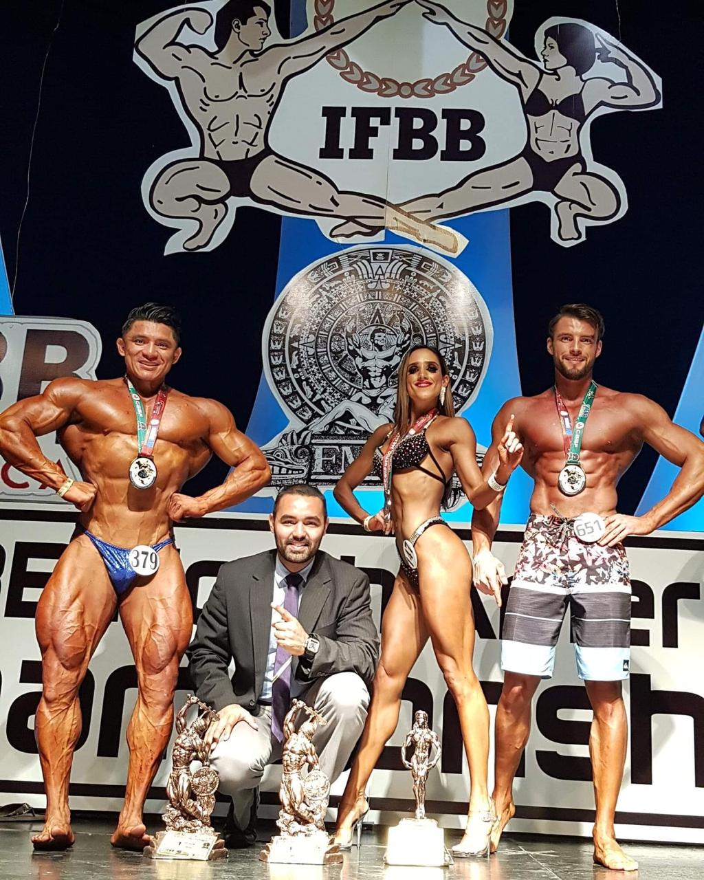 Fisicoconstructivista cancunense obtiene carnet Élite Pro