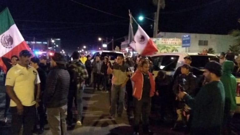 Tijuanenses no quieren a la caravana migrante en su tierra