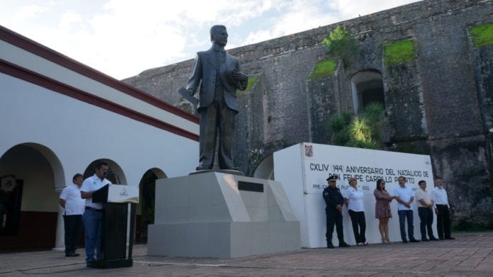 Celebran en Felipe Carrillo Puerto el aniversario del natalicio del líder político