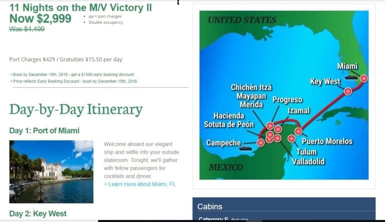 Ofertan navieras a Puerto Morelos como destino de cruceros