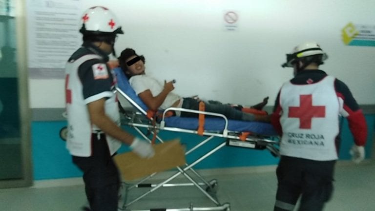 Arrojan” herido de bala en El Pedregal