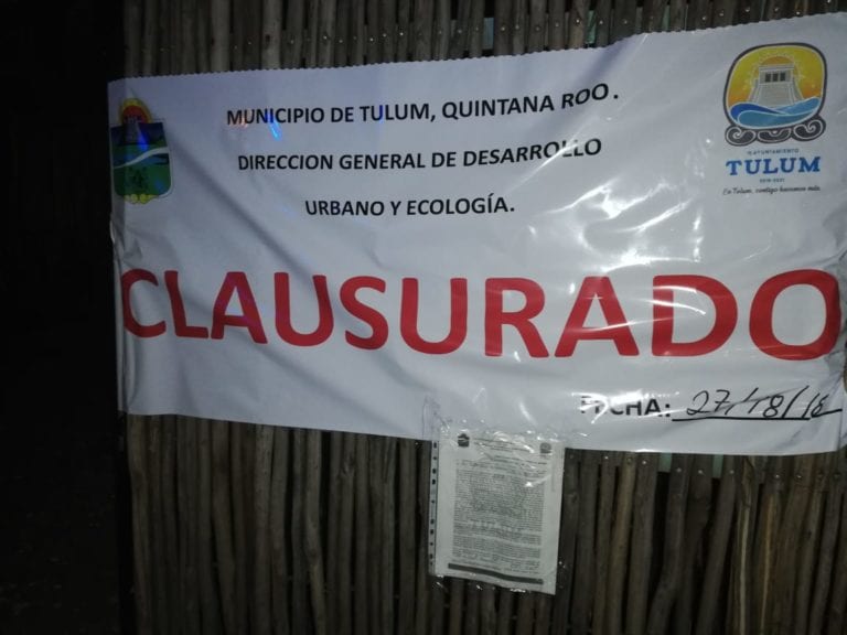 Clausuran por tercera vez bar “Amapola” de Tulum
