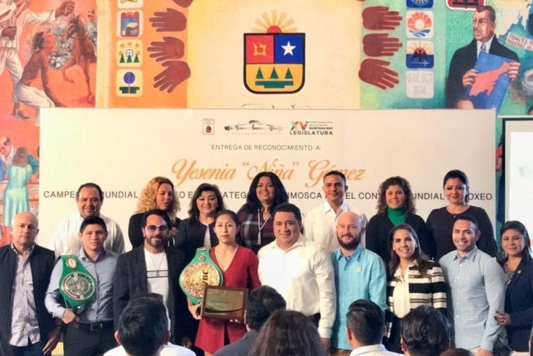 Yesenia “Niña” Gómez es un orgullo cancunense: Mara