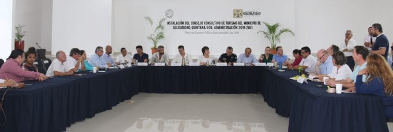 Instalan Consejo Consultivo de Turismo en Solidaridad 2018 – 2021