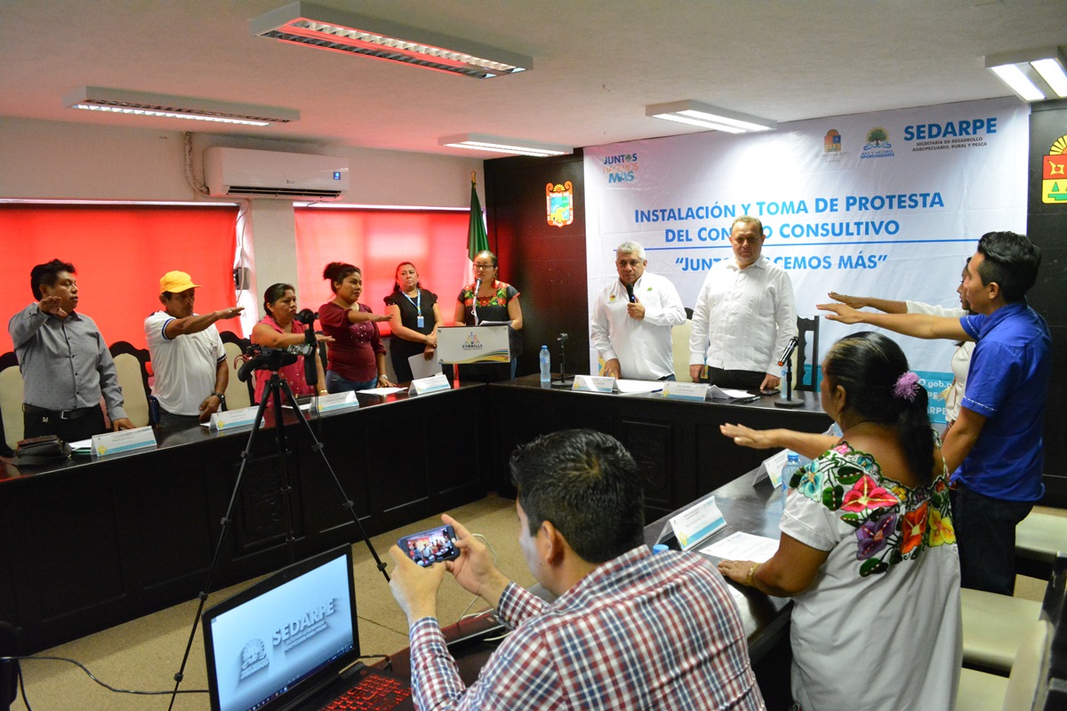 Se instala el Consejo Consultivo Ciudadano de SEDARPE en Carrillo Puerto