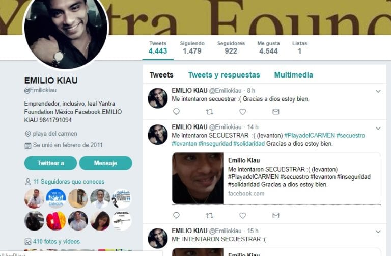 Exfuncionario playense denuncia intento de “levantón”