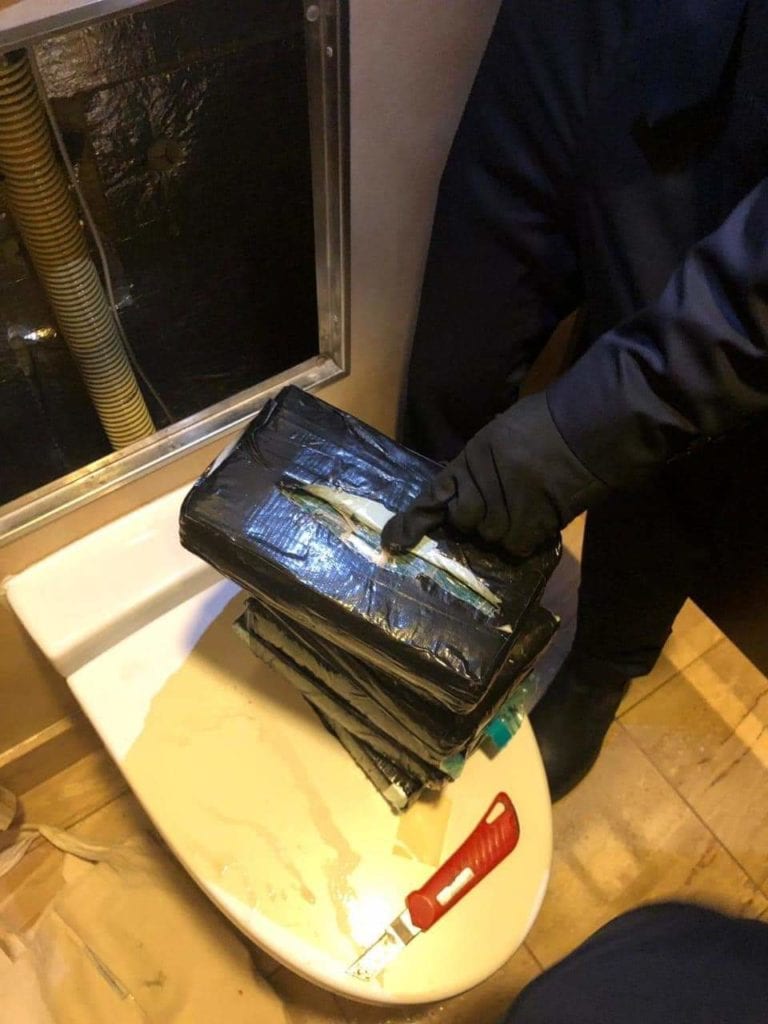 Hallan droga en crucero en Cozumel