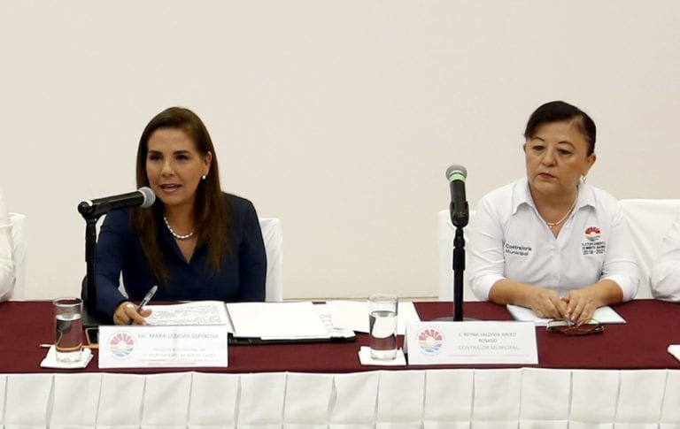 Fortalece Mara Lezama combate a la corrupción