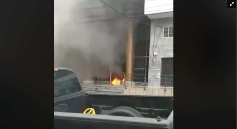 Prenden fuego a las instalaciones de la Logia de Nuevo León