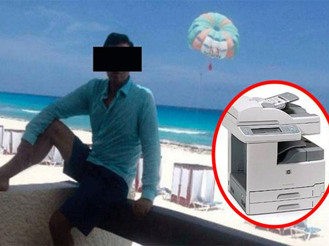 dinero de las copias