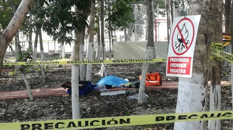 Muere mujer mientras se ejercitaba en parque de Pescadores