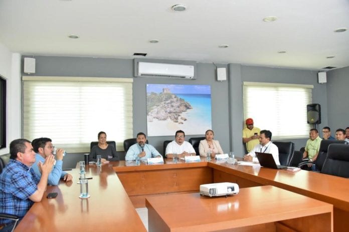 Presentan Censo Económico 2019 del INEGI en Tulum.