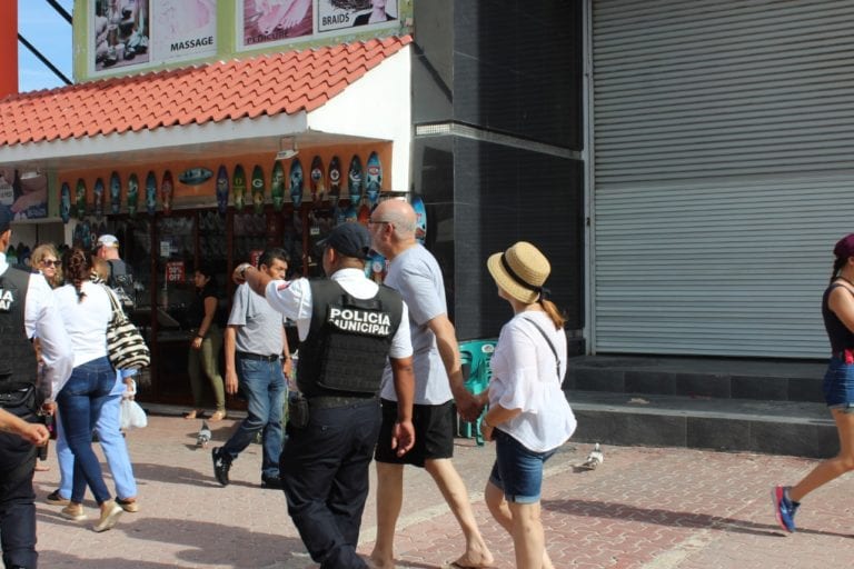 Destacan labor de la Policía Turística de Solidaridad