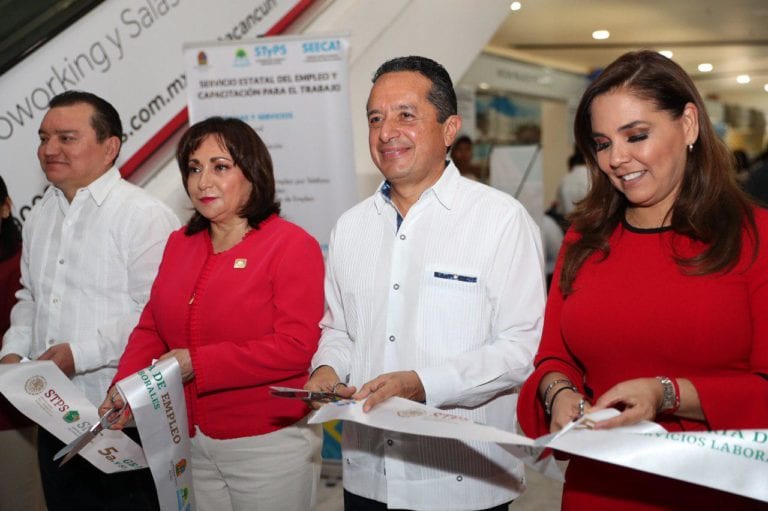 Gobierno de Quintana Roo inaugura la 5ª Feria de Empleo y Servicios Laborales