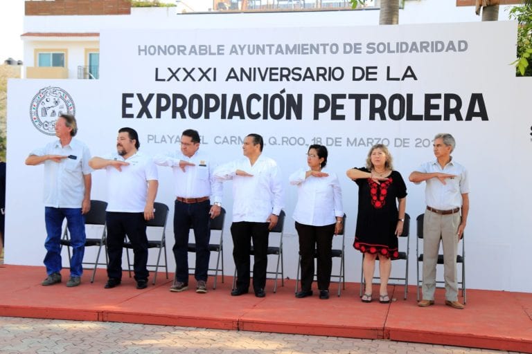 Solidaridad conmemora 81 aniversario de la Expropiación Petrolera