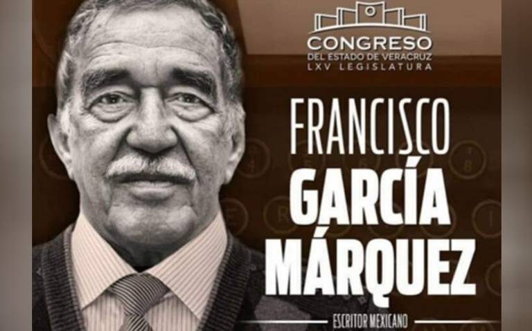 En Veracruz "rebautizan" a Gabriel García Márquez como "Francisco"