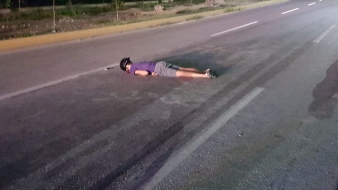 balazos en la espalda