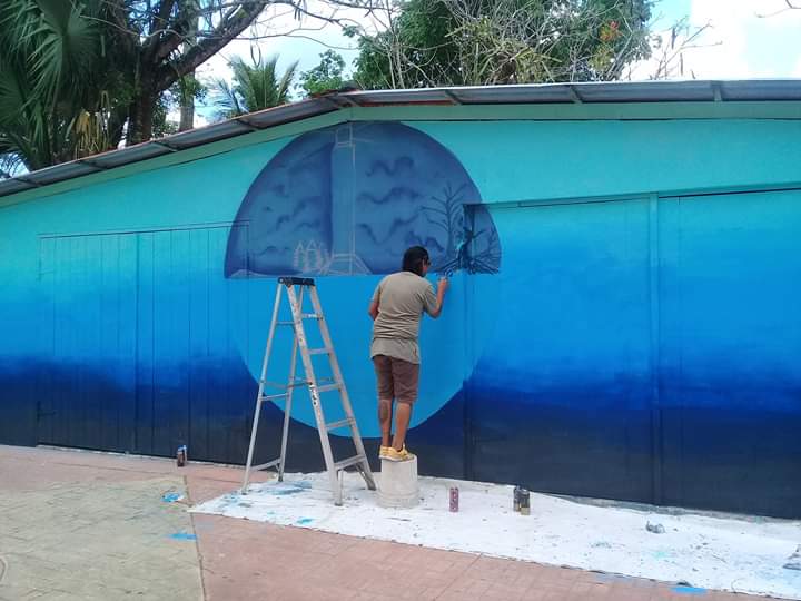 Murales en Cozumel invitan al cuidado de los océanos