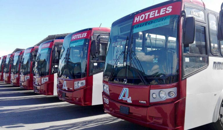 Cancelan 30 concesiones de transporte en Cancún