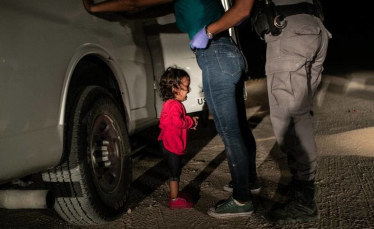 “Niña llorando en la frontera”, ganadora del World Press Photo 2019