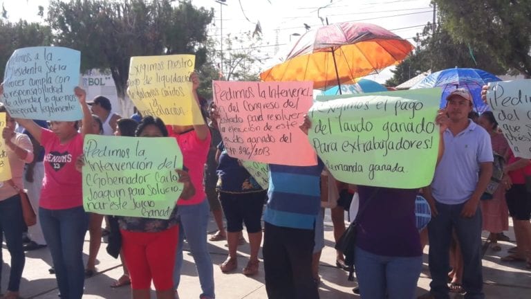 Indignante: Niegan indemnización a trabajadores de zona maya