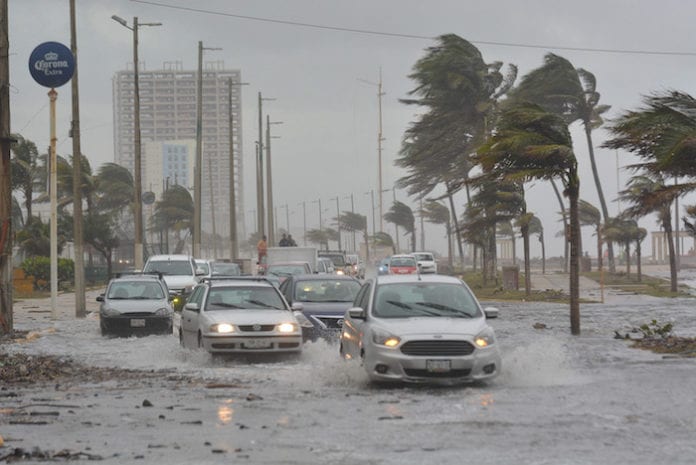 La temporada de huracanes 2019 en México tendrá fenómenos climáticos de alta intensidad, tanto en el Pacífico como en el Atlántico, esto, debido al cambio climático.