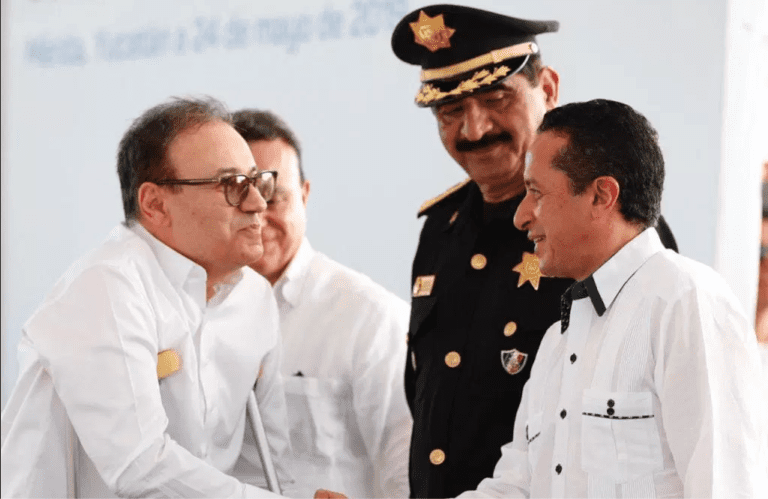 Alfonso Durazo reconoce esfuerzo de Carlos Joaquín en seguridad