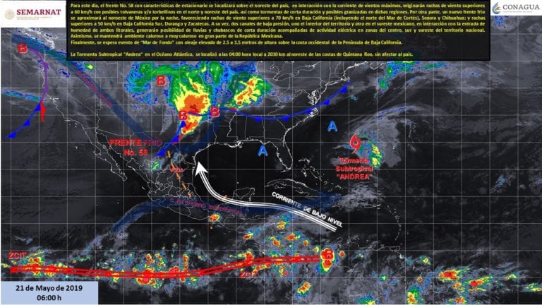 Sigue el clima extremoso en Quintana Roo