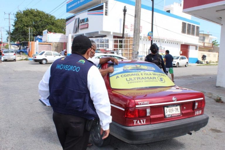 Ilegales, multas a taxistas por parte del Instituto de Movilidad