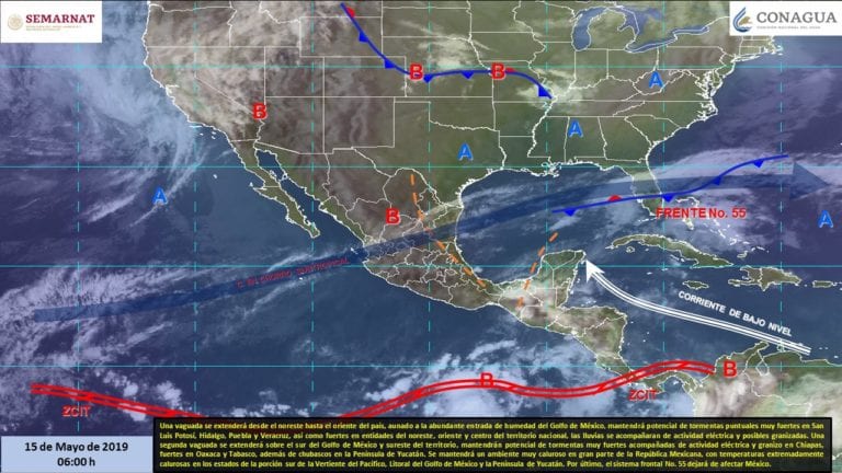Clima: Persisten altas temperaturas de entre 35 y 40 grados en Q. Roo