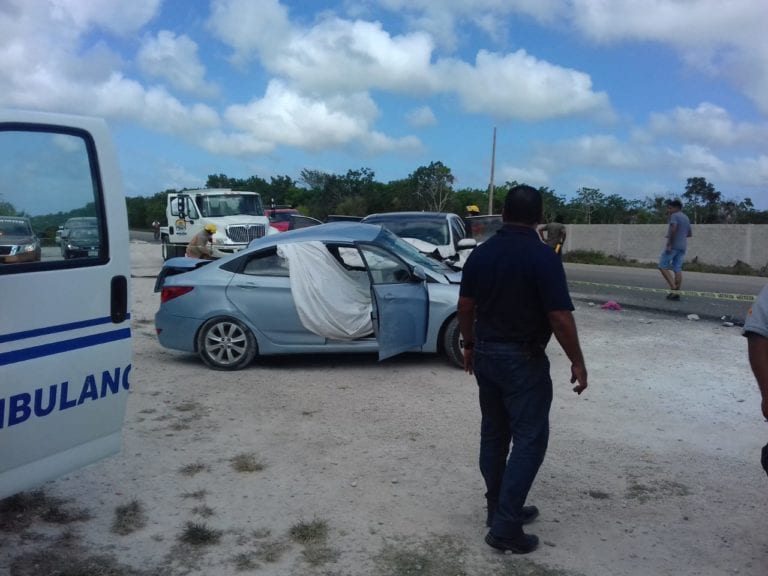Mujer fallece en trágico accidente vehicular