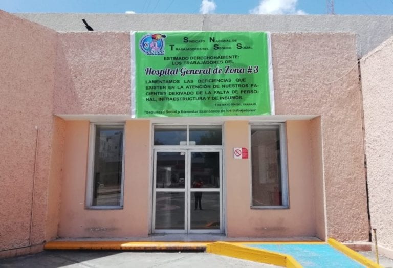 Sindicalizados del IMSS denuncian carencias en institución