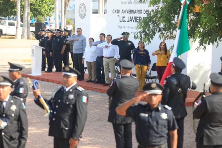 Gobierno de Solidaridad realiza a homenaje a Javier Rojo Gómez, exgobernador de Q. Roo