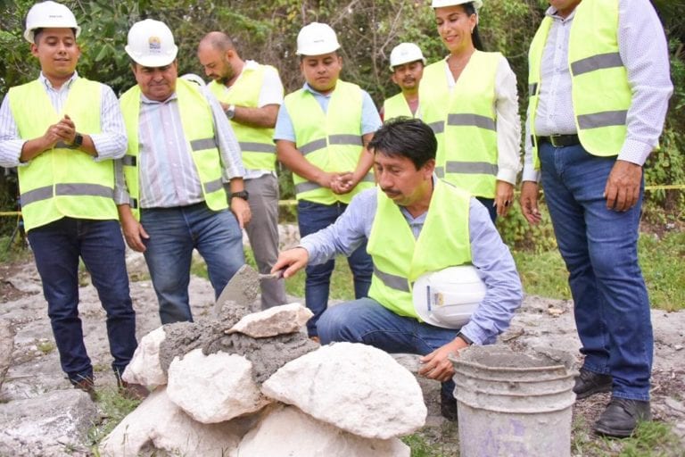 Inicia construcción de segunda etapa de la ciclovía en la comunidad de Cobá