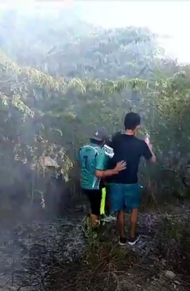 Se quema parte de Tajamar por incendio