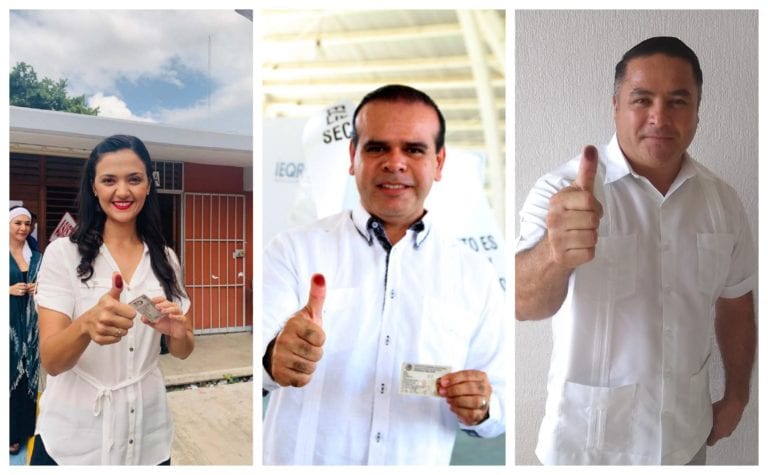 Así salieron a votar los candidatos del Distrito 09