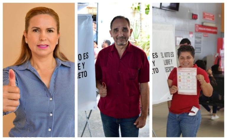 Así fueron a votar los candidatos del Distrito 10