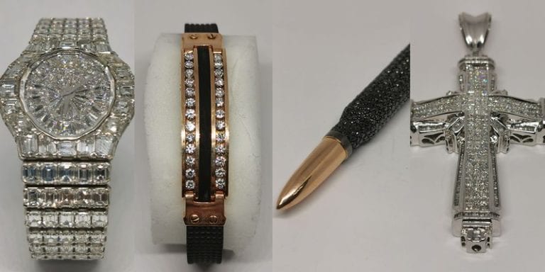 Estas son las “narcojoyas” que serán subastadas en Los Pinos