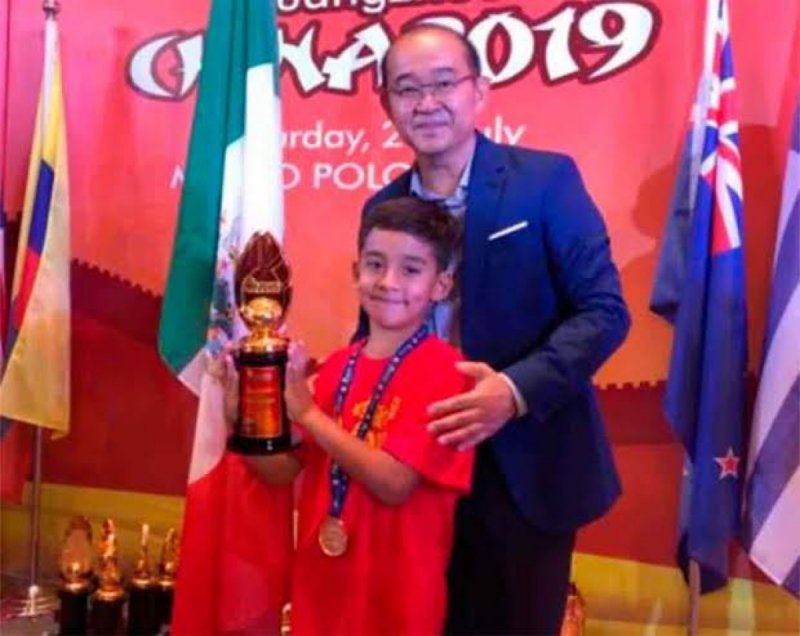 Niño mexicano gana Campeonato Mundial de Cálculo Mental en China